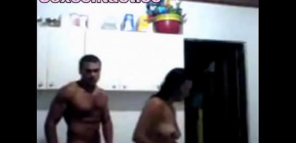 Latina fucking amateur wife ass in the kitchen homemade